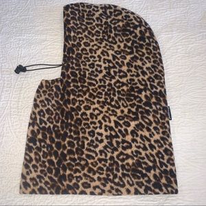 Duenorth Fleece Leopard Hood